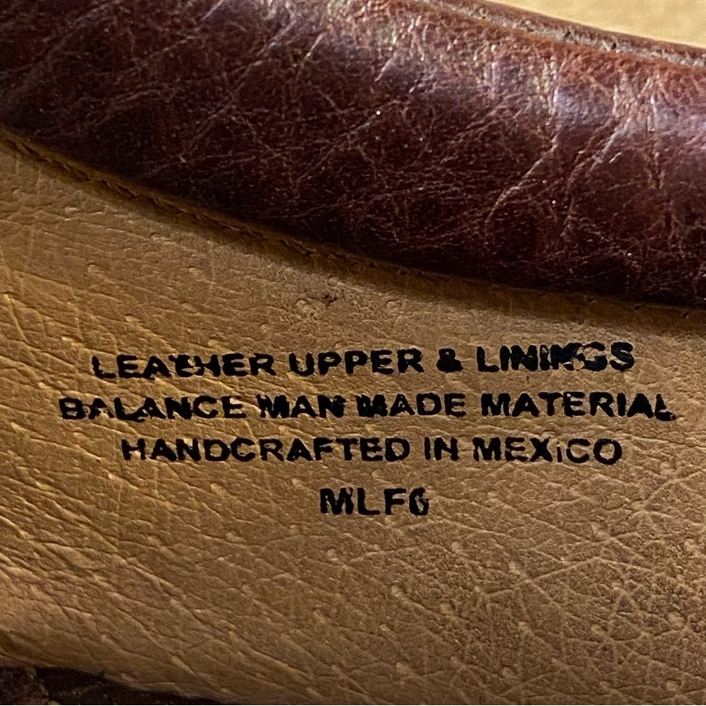 Born Women's Oxfords Ravine Leather Lace-Up Round Toe Shoes CD4 Brown Size 9 - Picture 10 of 10